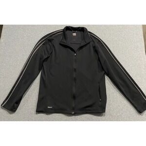 Nike Dri Fit Women's M Long Sleeve Full Zip Up Activewear Golf Jacket Black